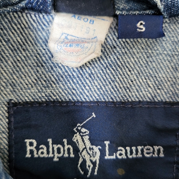 Vintage Ralph Lauren Union Made Classic Denim Jacket Small - Picture 4 of 9